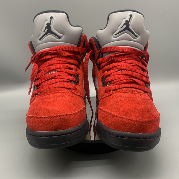 Air Jordan 5s Raging Bulls Size 6Y (7.5 Women) - Picture 3 of 9